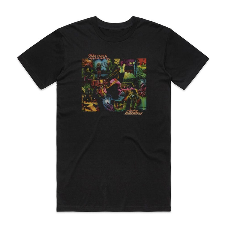 Santana Beyond Appearances Album Cover T-Shirt Black