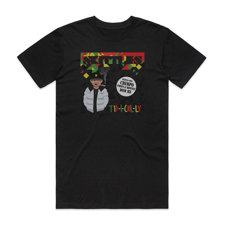 Skittles Tip I Cal Ly Ep Album Cover T-Shirt Black