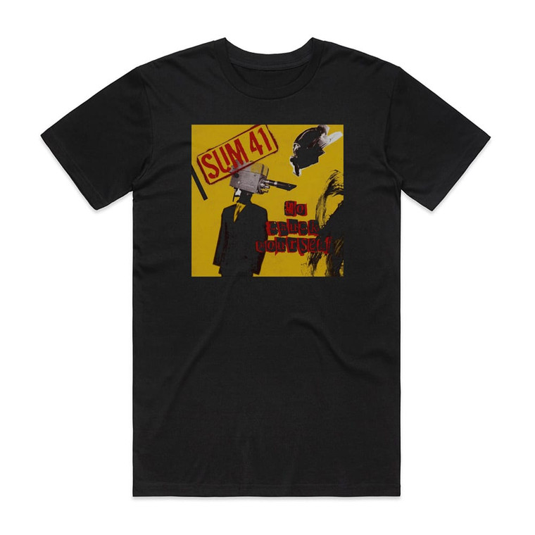 Sum 41 Go Chuck Yourself Album Cover T-Shirt Black