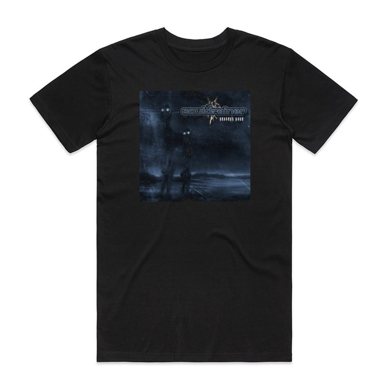 Souldrainer Heavens Gate Album Cover T-Shirt Black