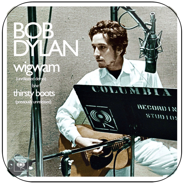 Bob Dylan Wigwam Thirsty Boots Album Cover Sticker