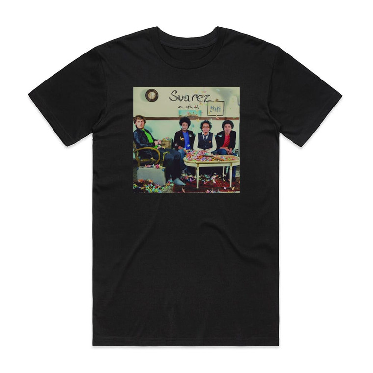 Suarez On Attend Album Cover T-Shirt Black