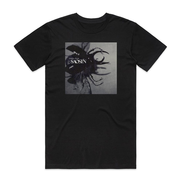 Saosin Come Close Album Cover T-Shirt Black