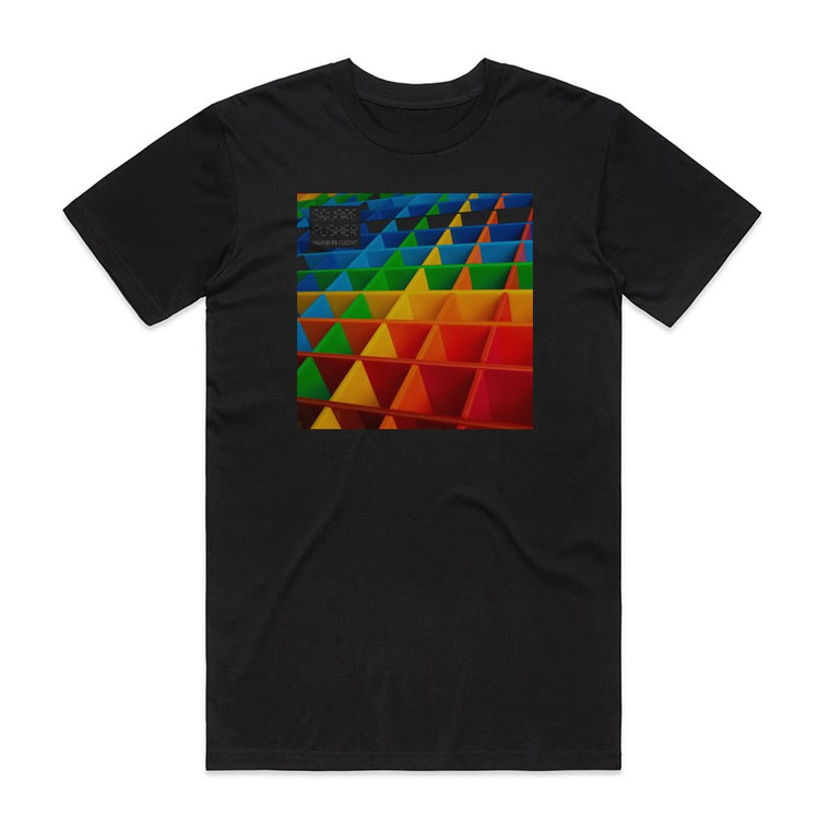 Squarepusher Numbers Lucent Album Cover T-Shirt Black