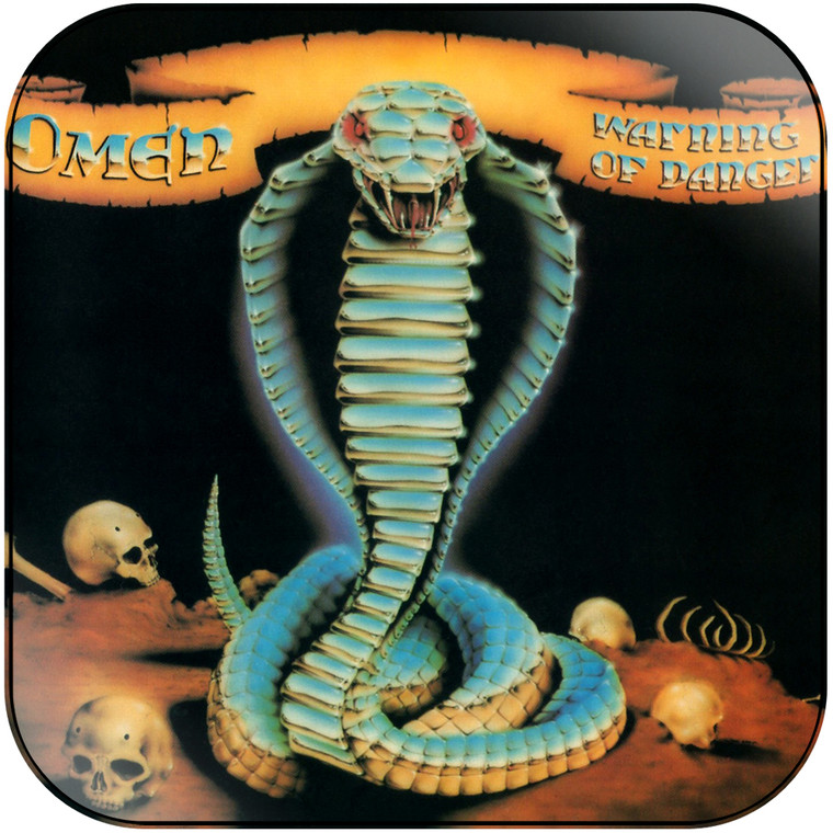 Omen Warning Of Danger Album Cover Sticker