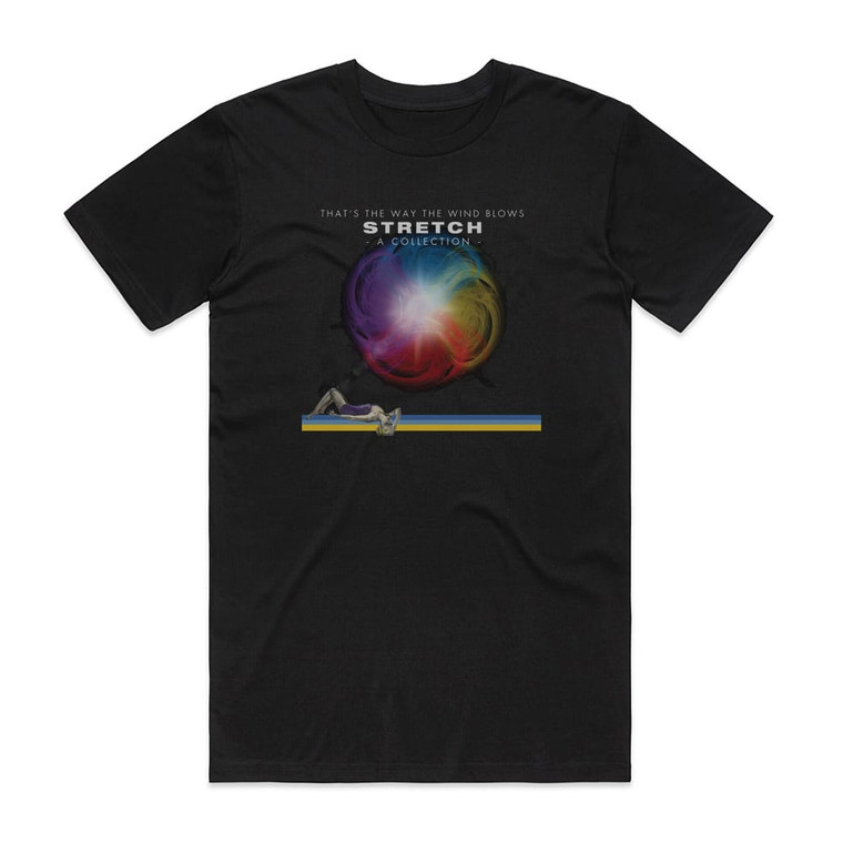 Stretch Thats The Way The Wind Blows A Collection Album Cover T-Shirt Black Stretch Thats The Way The Wind Blows A Collection Album Cover T-Shirt Black