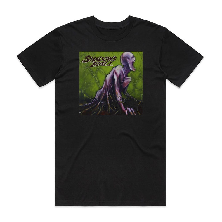 Shadows Fall Threads Of Life Album Cover T-Shirt Black