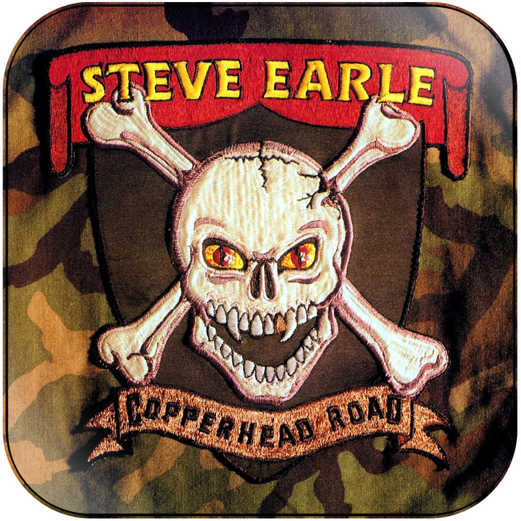 Steve Earle Copperhead Road Album Cover Sticker