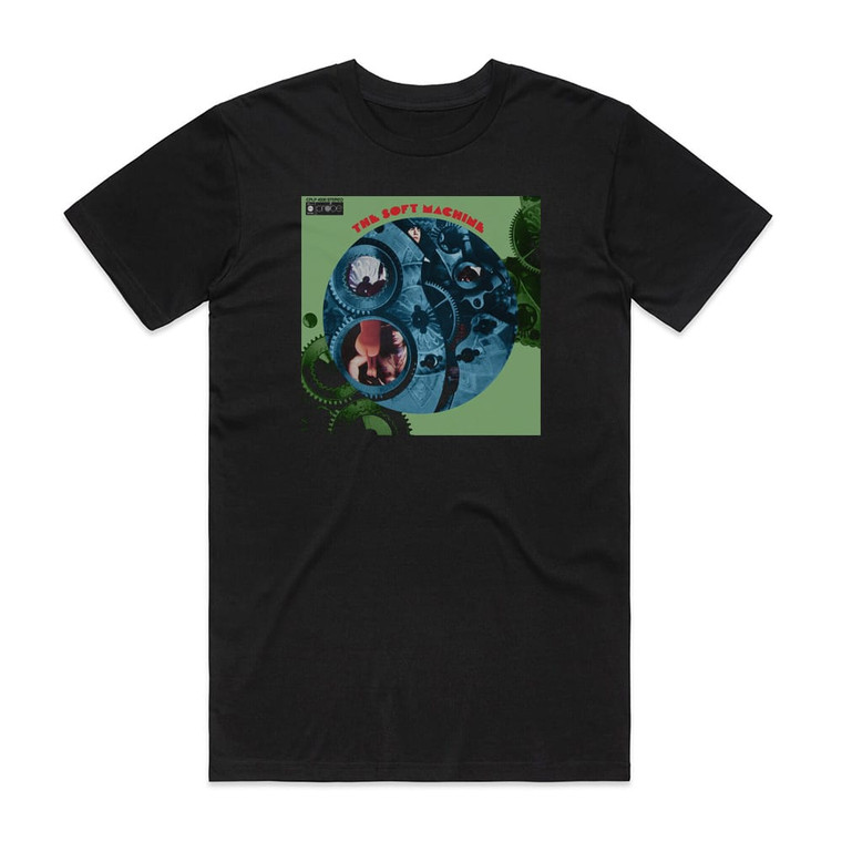 Soft Machine The Soft Machine Album Cover T-Shirt Black