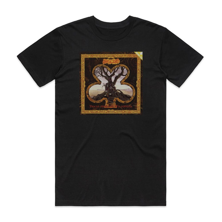 Skyclad Tracks From The Wilderness Album Cover T-Shirt Black