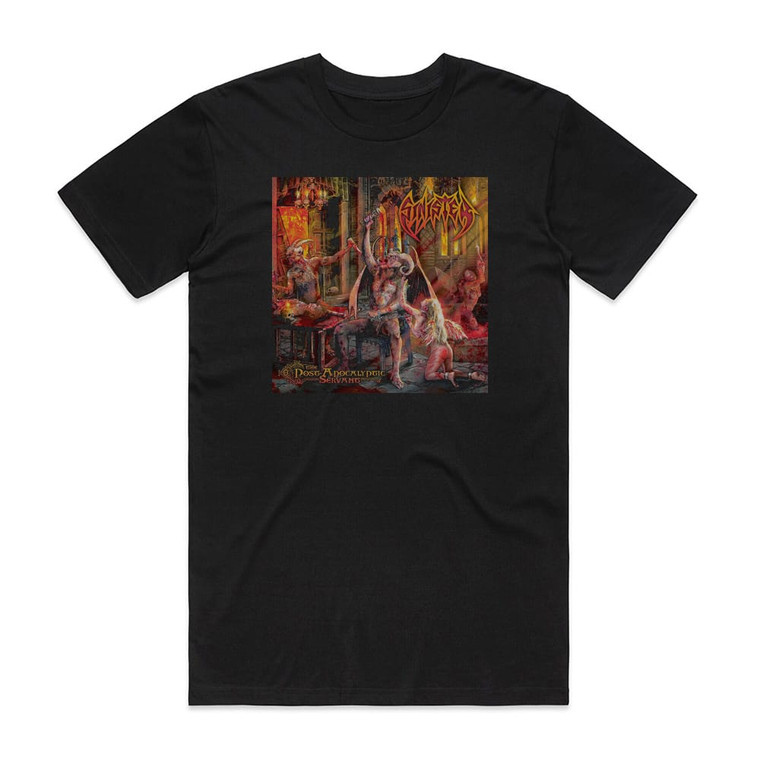 Sinister The Post Apocalyptic Servant Album Cover T-Shirt Black