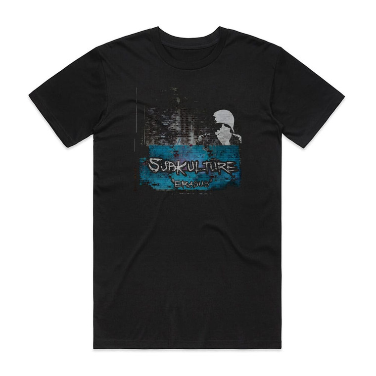 Subkulture Erasus Album Cover T-Shirt Black