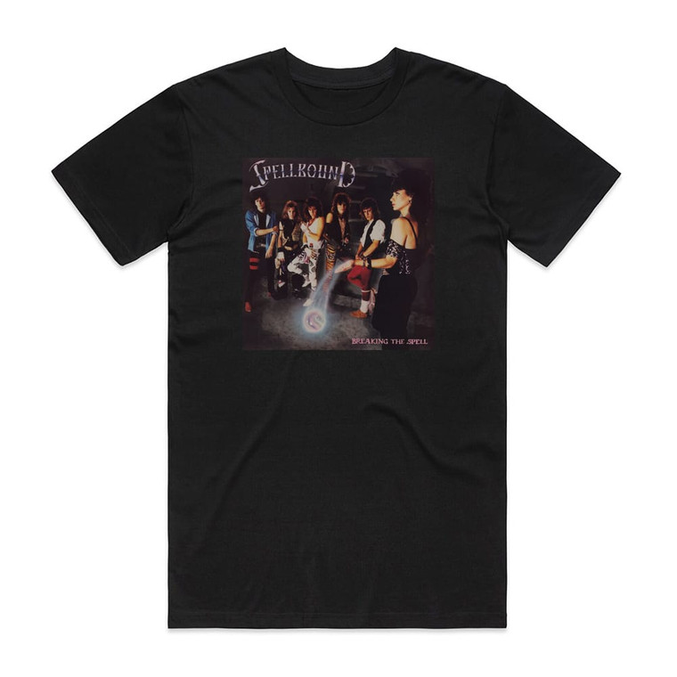 Spellbound Breaking The Spell Album Cover T-Shirt Black