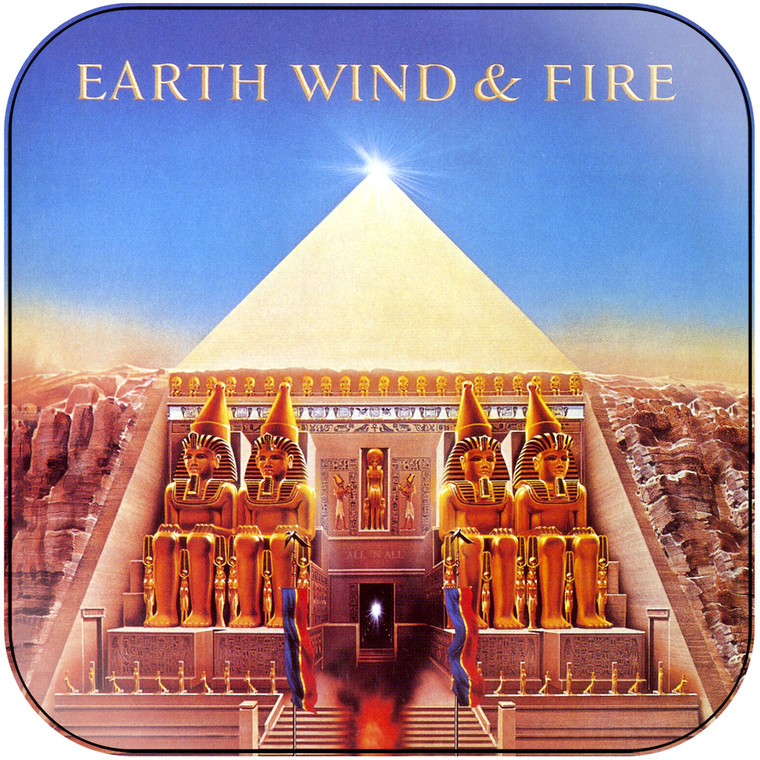 Earth Wind and Fire All N All Album Cover Sticker