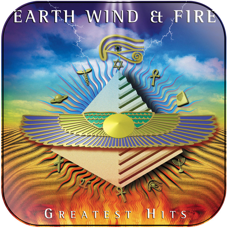 Earth Wind and Fire Greatest Hits Album Cover Sticker