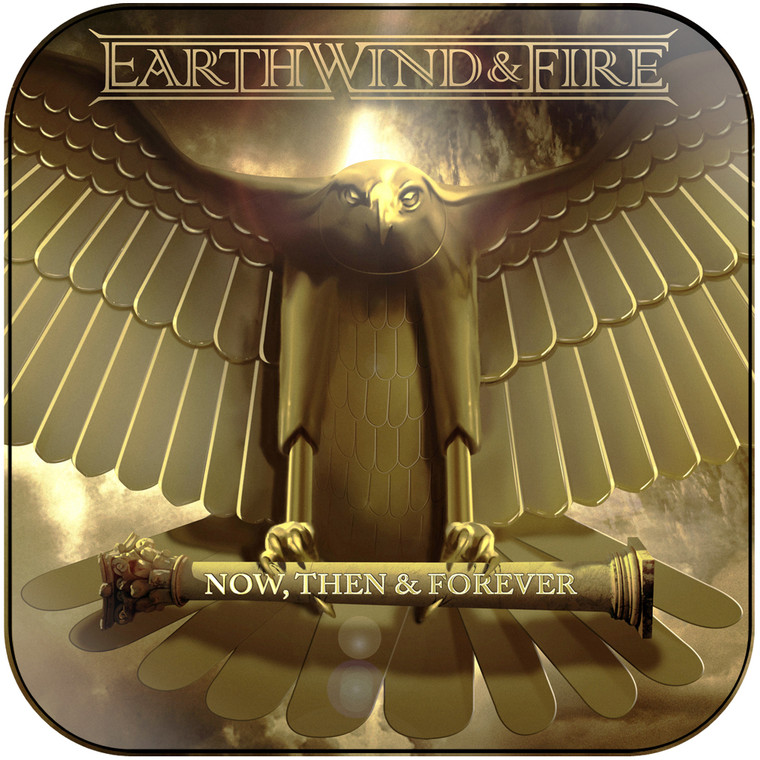 Earth Wind and Fire Now Then Forever Album Cover Sticker