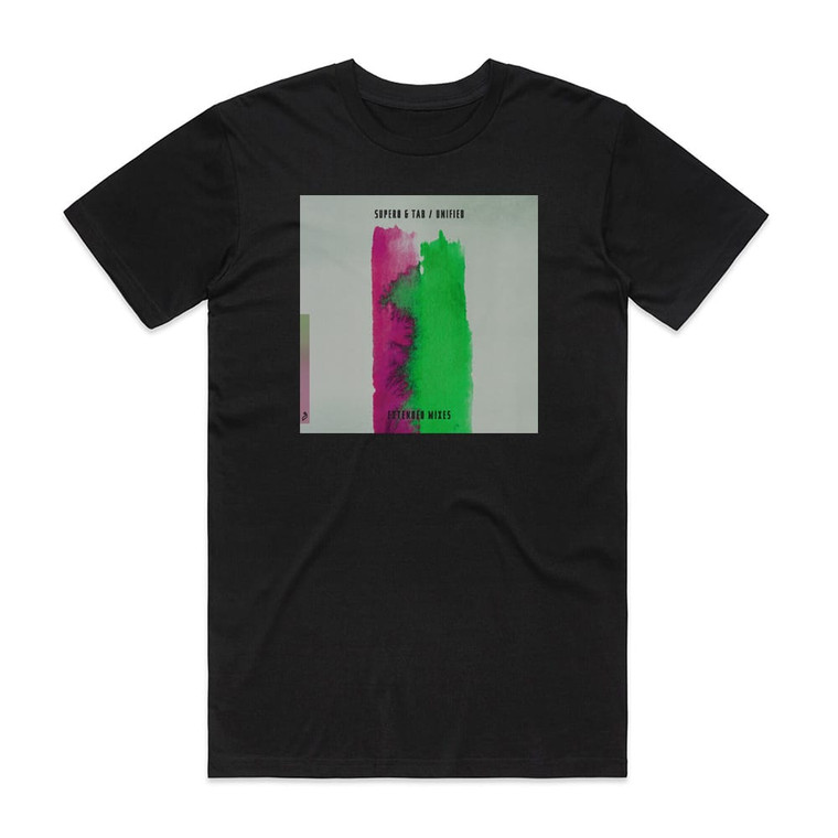 Super8 and Tab Unified 1 Album Cover T-Shirt Black
