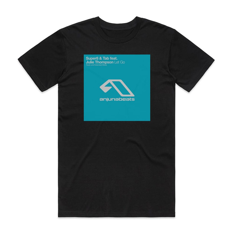 Super8 and Tab Let Go 1 Album Cover T-Shirt Black