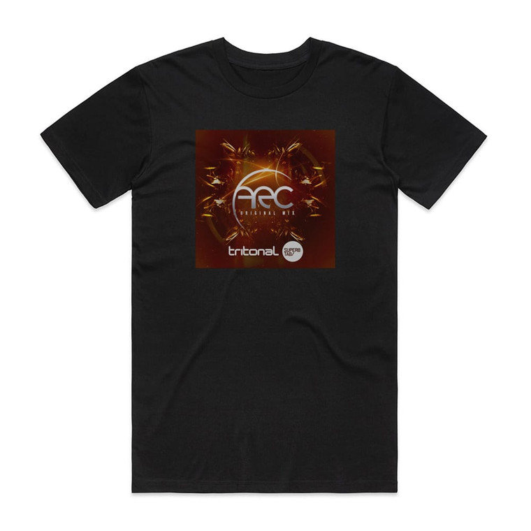 Super8 and Tab Arc Album Cover T-Shirt Black