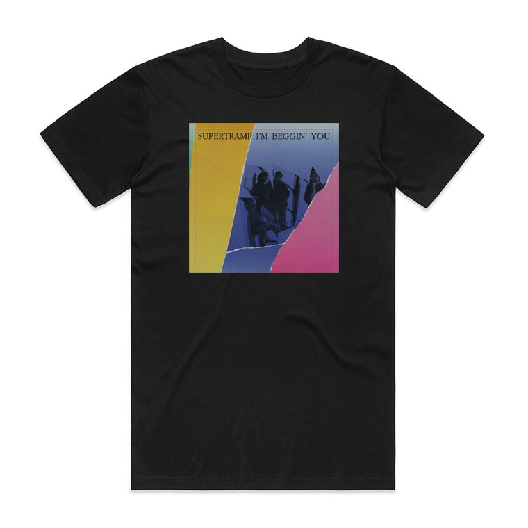Supertramp Im Beggin You Album Cover T-Shirt Black