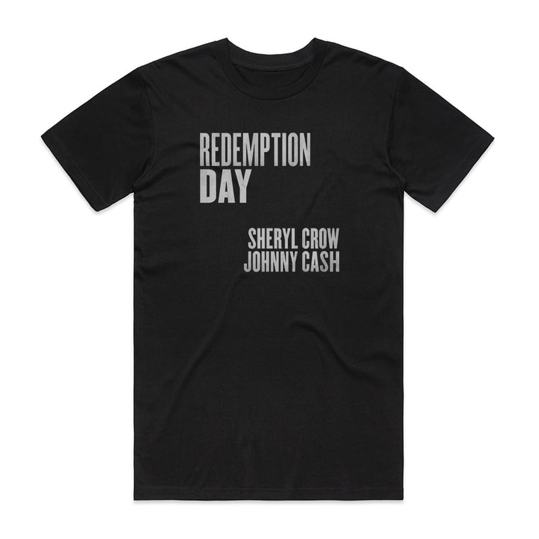 Sheryl Crow Redemption Day Album Cover T-Shirt Black