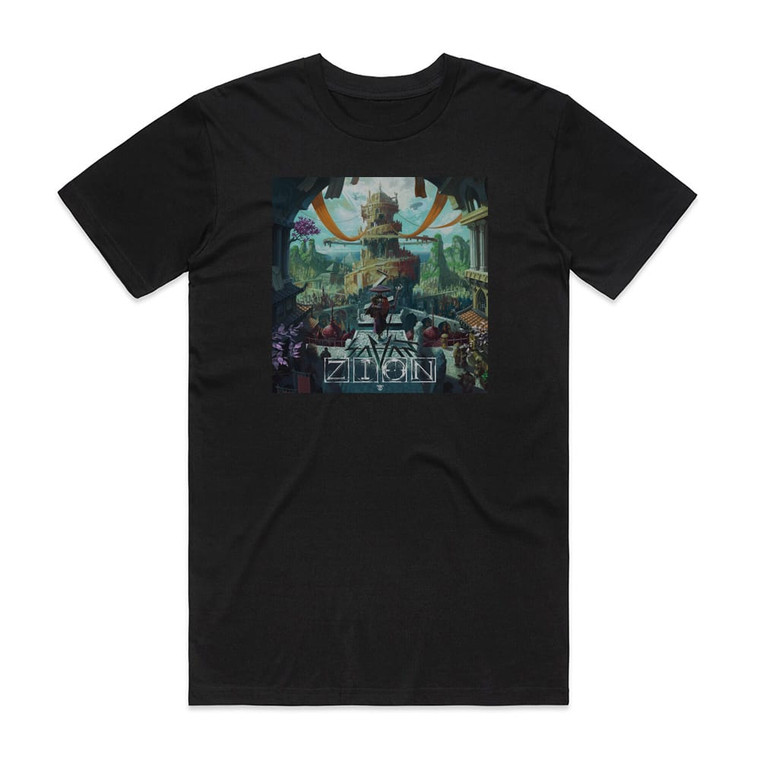 Savant Zion Album Cover T-Shirt Black