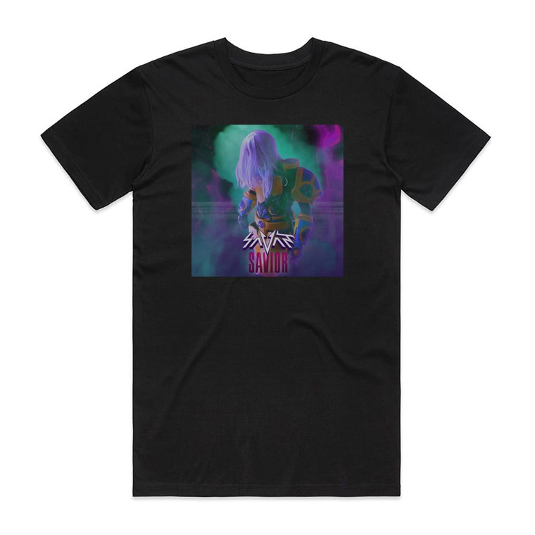 Savant Savior Album Cover T-Shirt Black