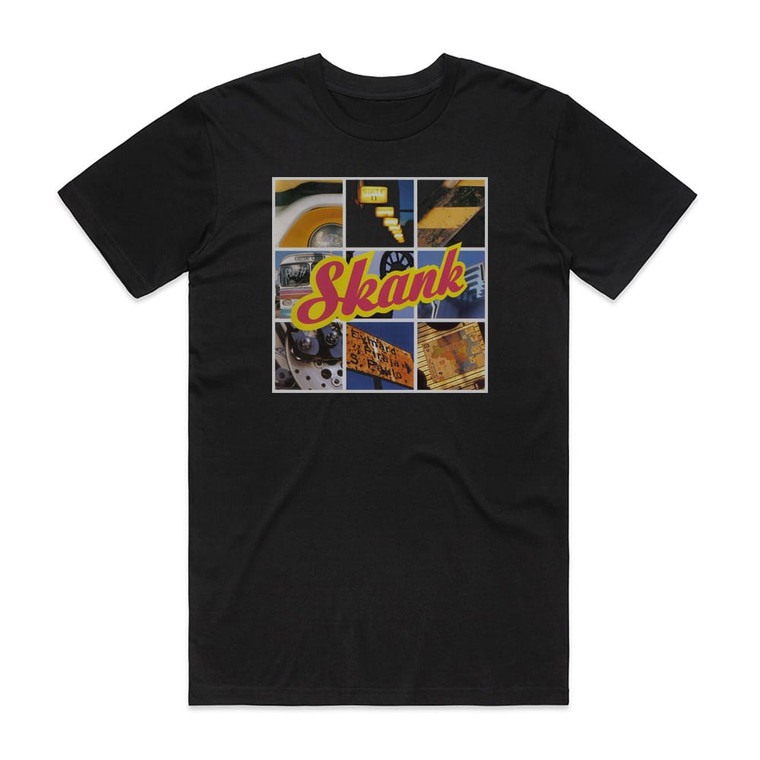 Skank Maquinarama 1 Album Cover T-Shirt Black Skank Maquinarama 1 Album Cover T-Shirt Black