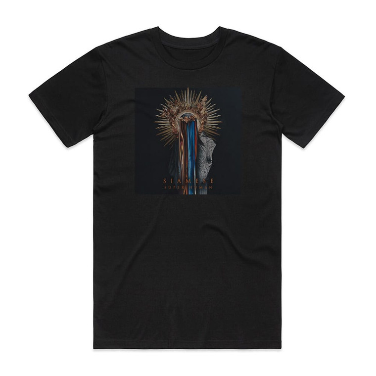 Siamese Super Human Album Cover T-Shirt Black