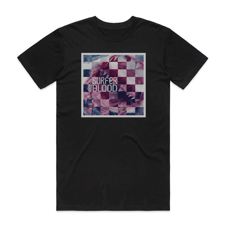 Surfer Blood Astro Coast Album Cover T-Shirt Black