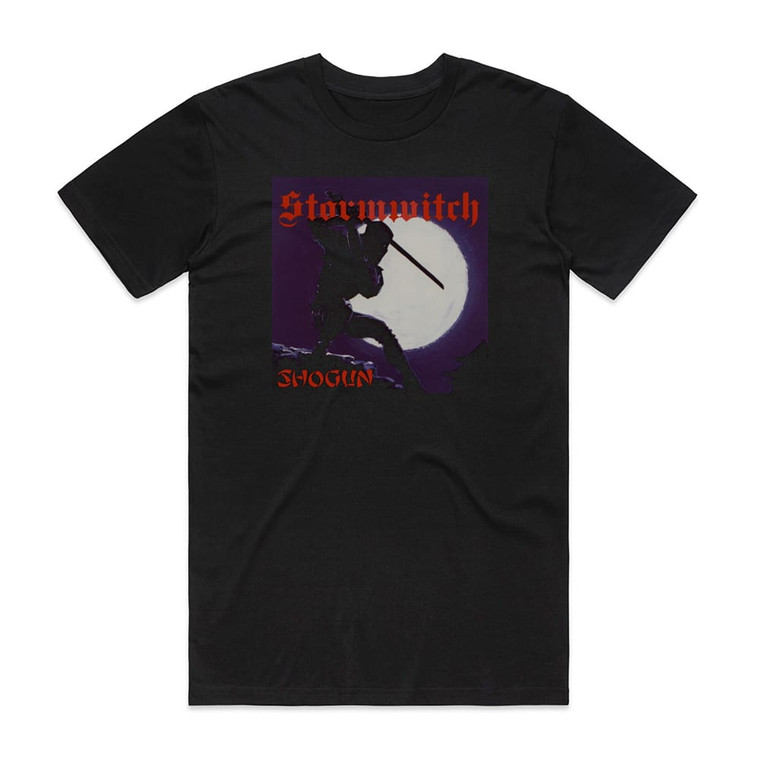 Stormwitch Shogun Album Cover T-Shirt Black