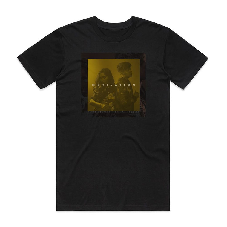 Shaun Reynolds Motivation Album Cover T-Shirt Black