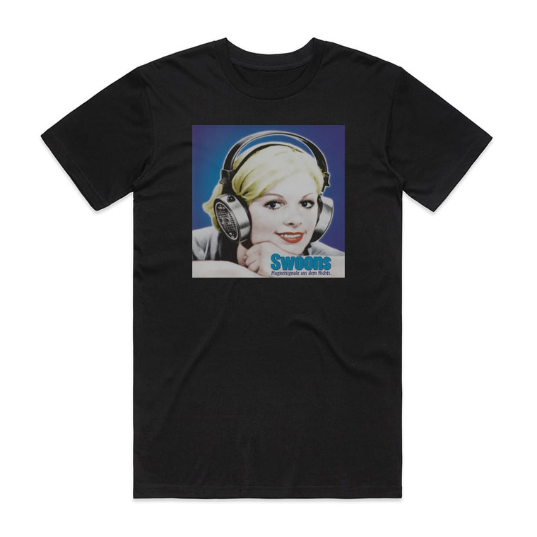 Swoons Magnetsignale Aus Dem Nichts Album Cover T-Shirt Black Swoons Magnetsignale Aus Dem Nichts Album Cover T-Shirt Black