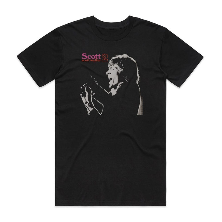 Scott Walker Scott 2 Album Cover T-Shirt Black