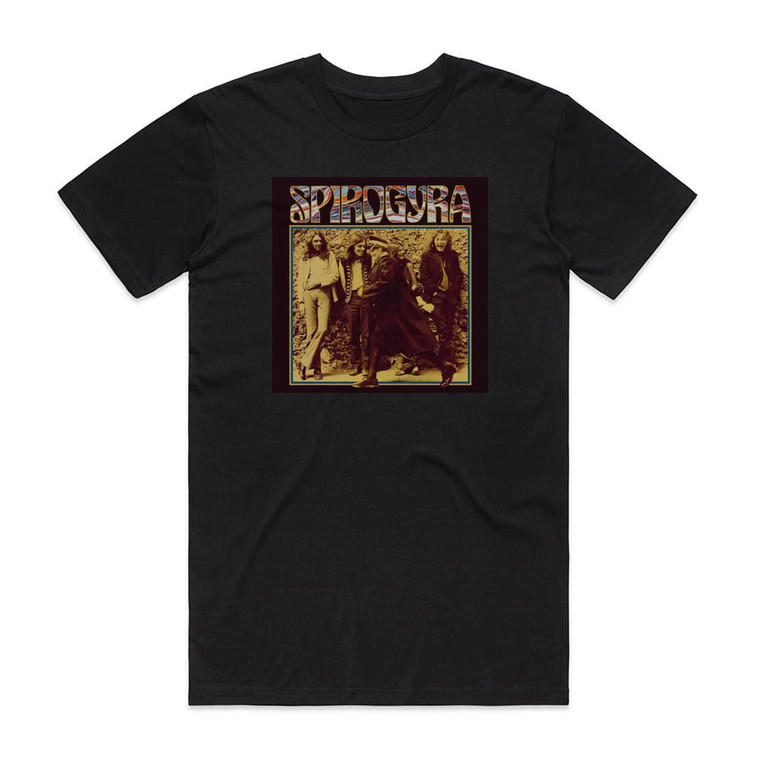 Spirogyra St Radigunds Album Cover T-Shirt Black