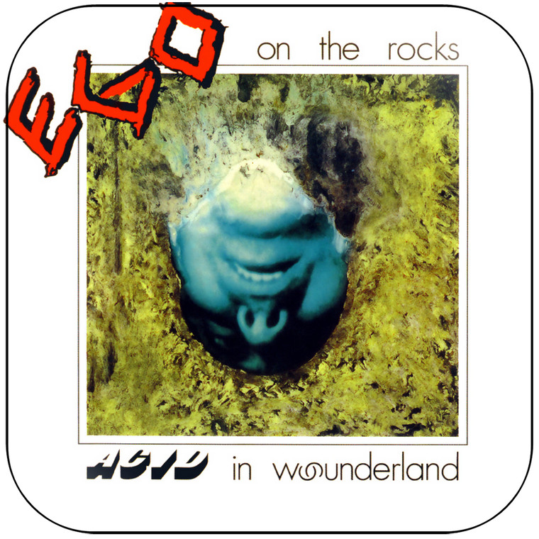 Ego on the Rocks Acid In Wounderland Album Cover Sticker