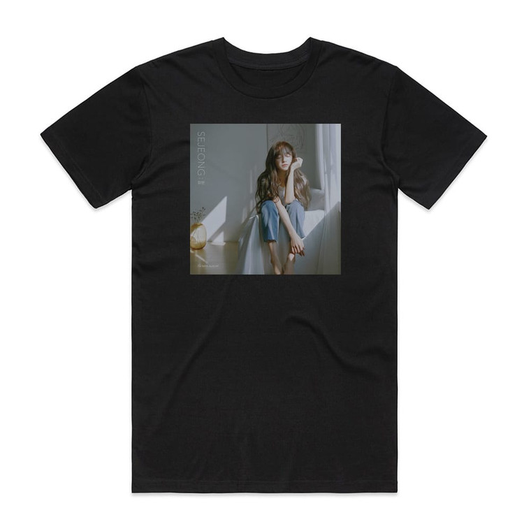 Se Jeong Kim Empty 1 Album Cover T-Shirt Black