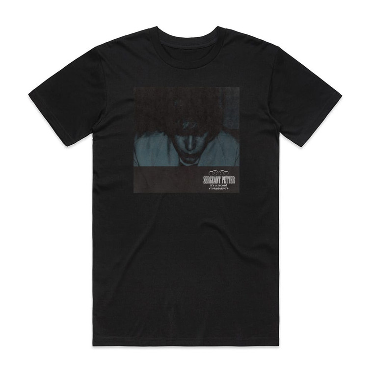 Sergeant Petter Its A Record Album Cover T-Shirt Black