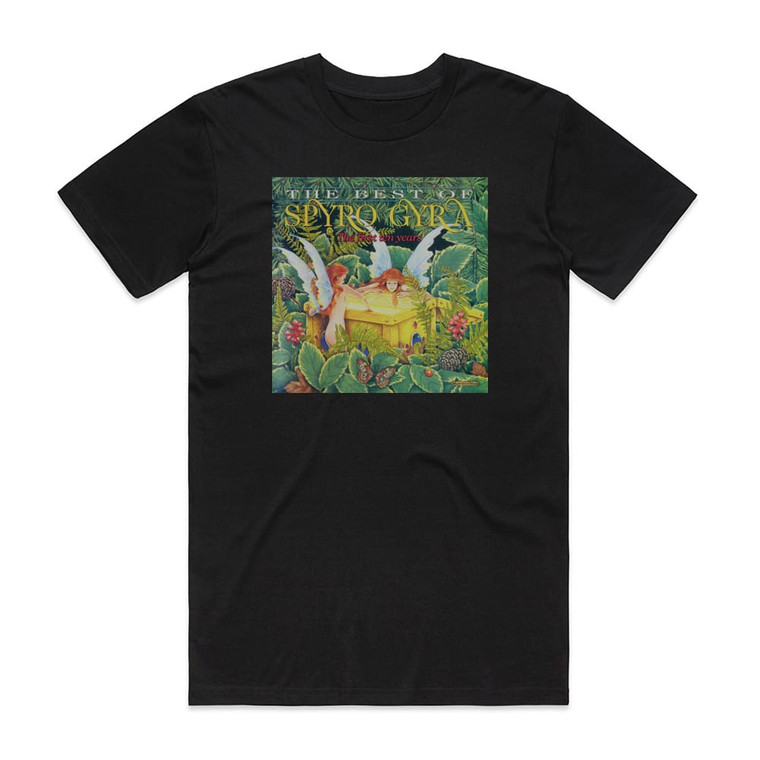 Spyro Gyra The Best Of Spyro Gyra The First Ten Years Album Cover T-Shirt Black