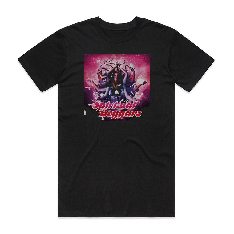 Spiritual Beggars Return To Zero Album Cover T-Shirt Black
