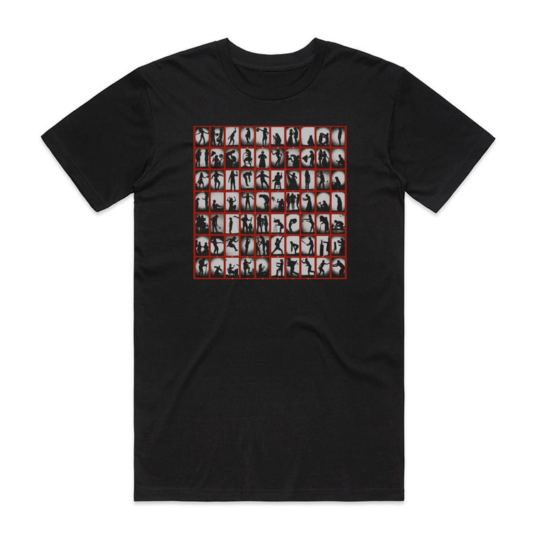 Saga The Beginners Guide To Throwing Shapes Album Cover T-Shirt Black Saga The Beginners Guide To Throwing Shapes Album Cover T-Shirt Black