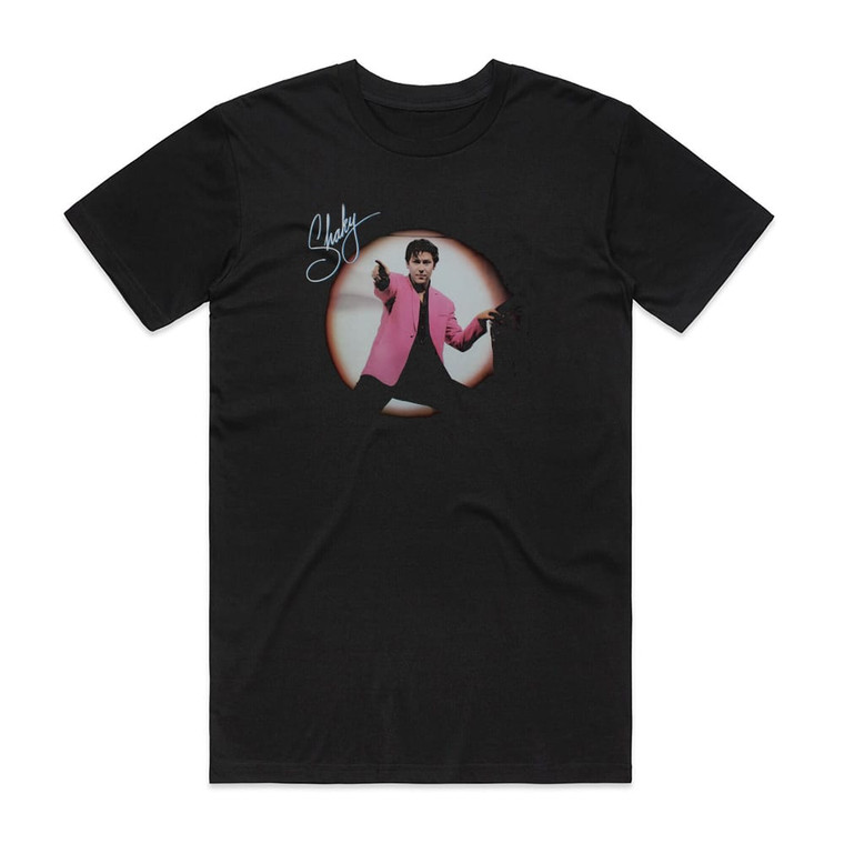 Shakin Stevens Shaky 2 Album Cover T-Shirt Black