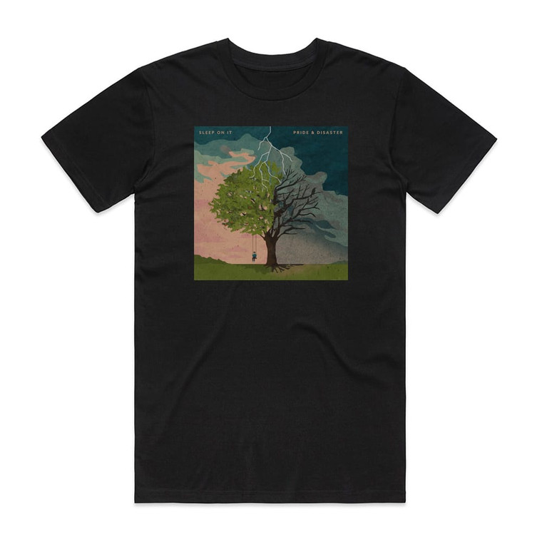 Sleep On It Pride Disaster Album Cover T-Shirt Black