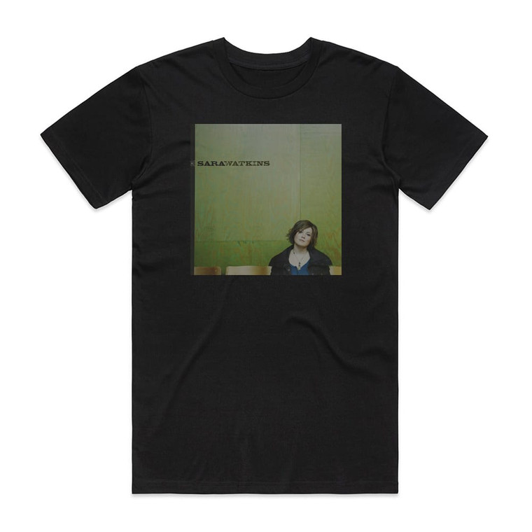 Sara Watkins Sara Watkins Album Cover T-Shirt Black