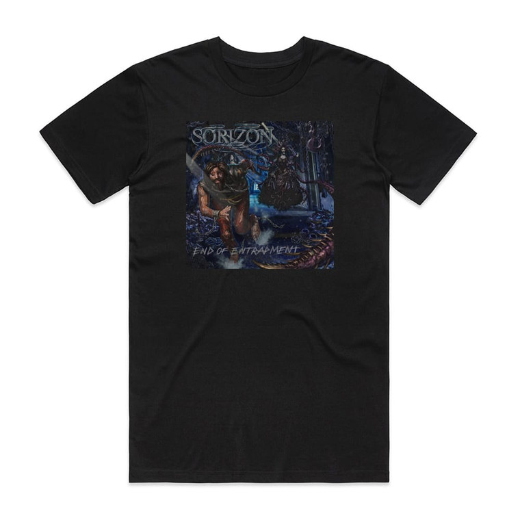 Sorizon End Of Entrapment Album Cover T-Shirt Black