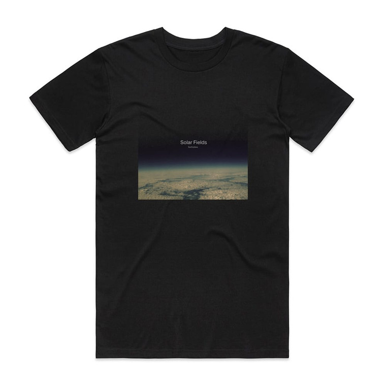 Solar Fields Earthshine 1 Album Cover T-Shirt Black