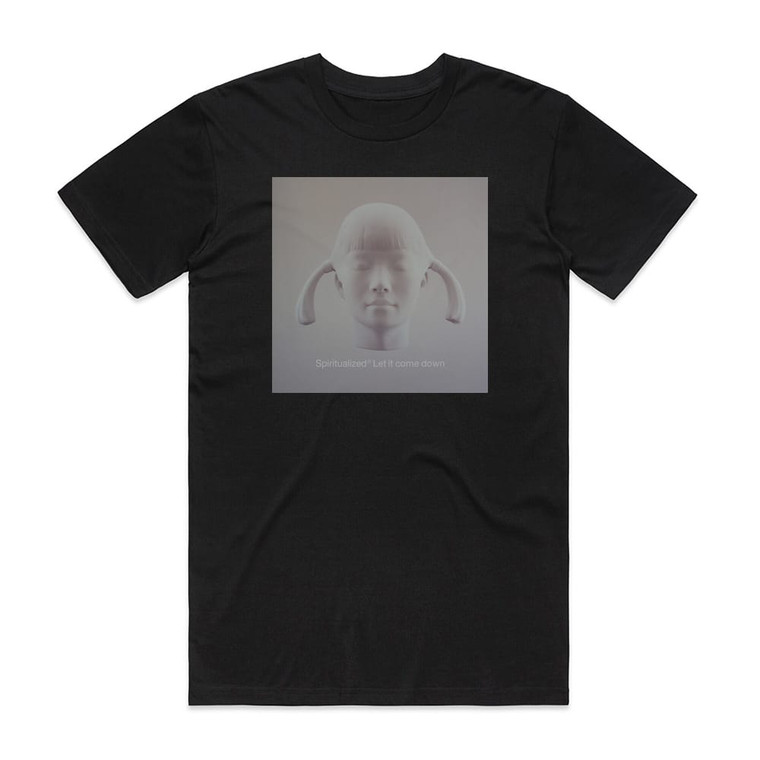 Spiritualized Let It Come Down 2 Album Cover T-Shirt Black