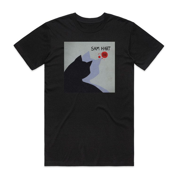 Sam Hart Ink Album Cover T-Shirt Black