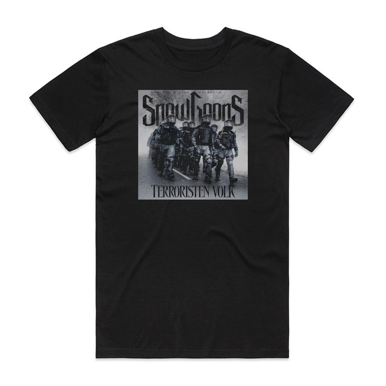 Snowgoons Terroristen Volk Album Cover T-Shirt Black