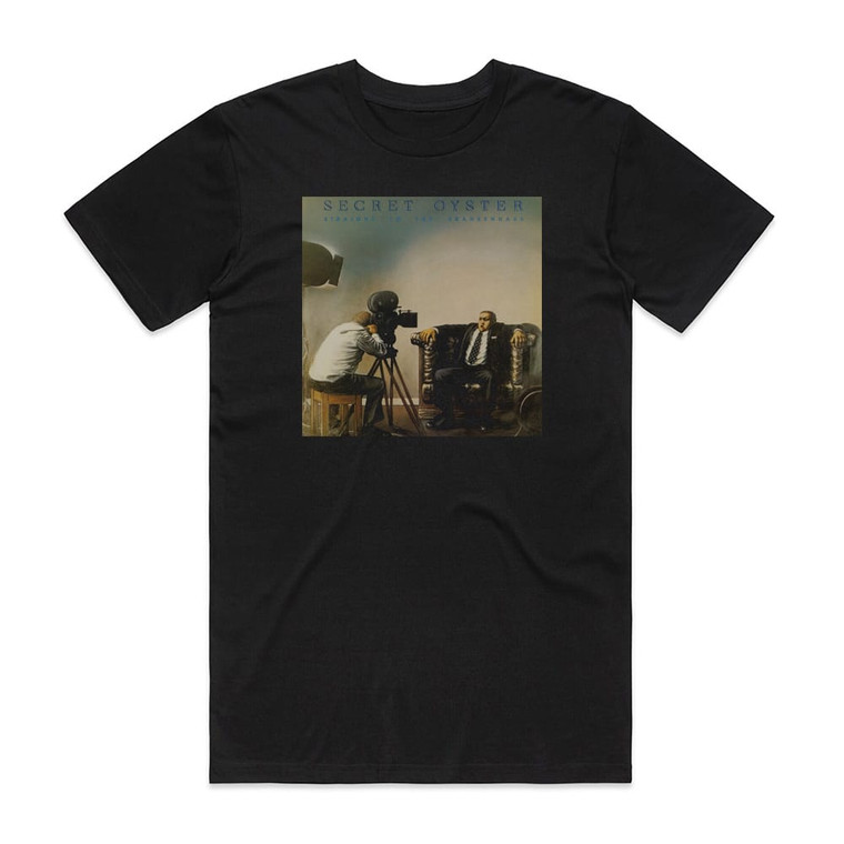 Secret Oyster Straight To The Krankenhaus Album Cover T-Shirt Black